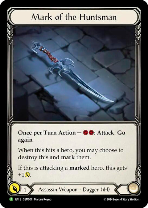 Mark of the Huntsman [GEM007] (GEM Pack 1)  Cold Foil