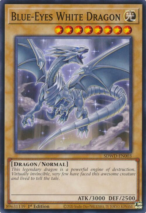 Blue-Eyes White Dragon [SDWD-EN003] Common