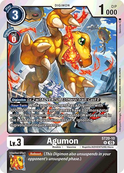 Agumon [ST20-10] [Starter Deck: Protector of Light]