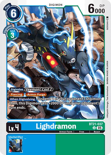 Lighdramon [BT21-037] [World Convergence]