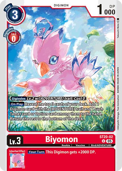 Biyomon [ST20-02] [Starter Deck: Protector of Light]