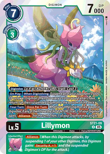 Lillymon [ST21-09] [Starter Deck: Hero of Hope]