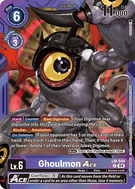 Ghoulmon ACE [LM-044] (Limited Card Pack) [World Convergence]