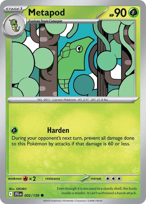 Metapod (002/159) [Scarlet & Violet: Journey Together]