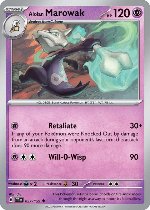 Alolan Marowak (057/159) [Scarlet & Violet: Journey Together]
