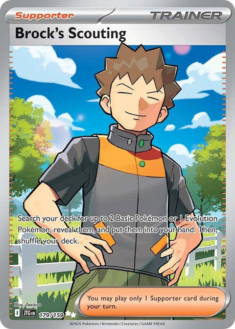 Brock's Scouting (179/159) [Scarlet & Violet: Journey Together]