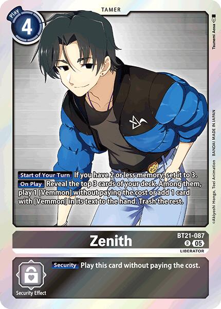 Zenith [BT21-087] [World Convergence]