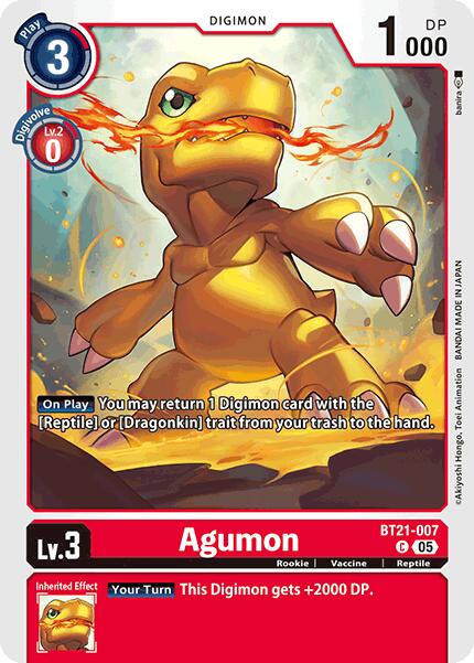 Agumon [BT21-007] [World Convergence]