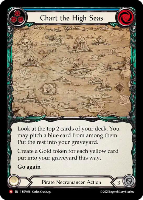Chart the High Seas [SEA048] (High Seas)  Rainbow Foil