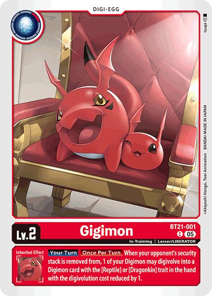 Gigimon [BT21-001] [World Convergence]