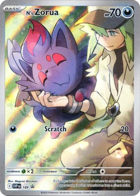 N's Zorua (SVP189) [Scarlet & Violet: Black Star Promos]