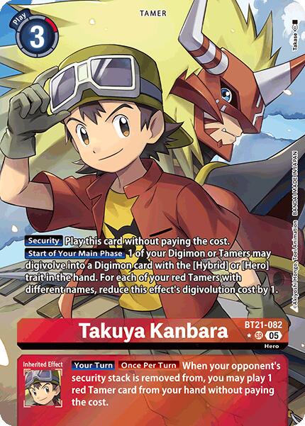 Takuya Kanbara [BT21-082] (Alternate Art) [World Convergence]