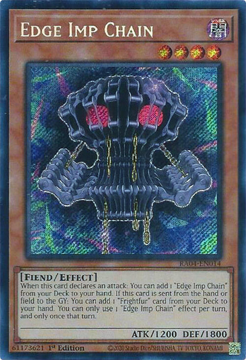 Edge Imp Chain [RA04-EN014] Secret Rare