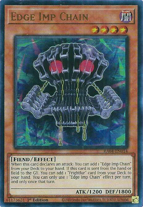 Edge Imp Chain [RA04-EN014] Ultra Rare