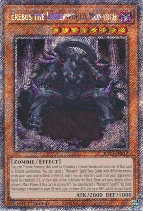 Erebus the Underworld Monarch [RA04-EN019] Platinum Secret Rare