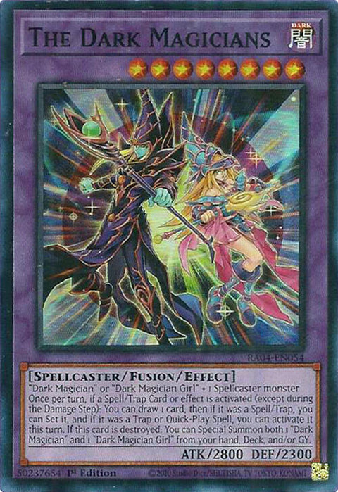 The Dark Magicians [RA04-EN054] Super Rare