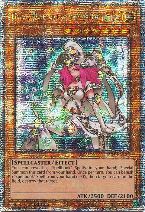 High Priestess of Prophecy [RA04-EN184] Quarter Century Secret Rare