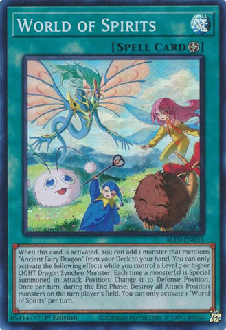 World of Spirits [ALIN-EN055] Super Rare