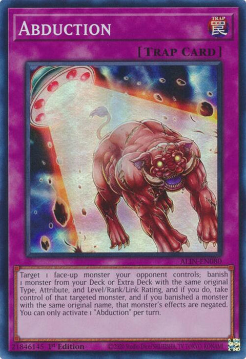 Abduction [ALIN-EN080] Super Rare