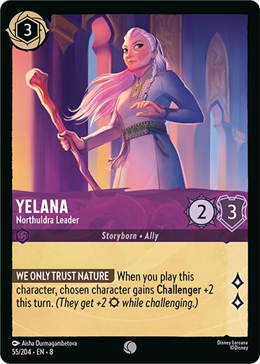 Yelana - Northuldra Leader (55/204) [Reign of Jafar]