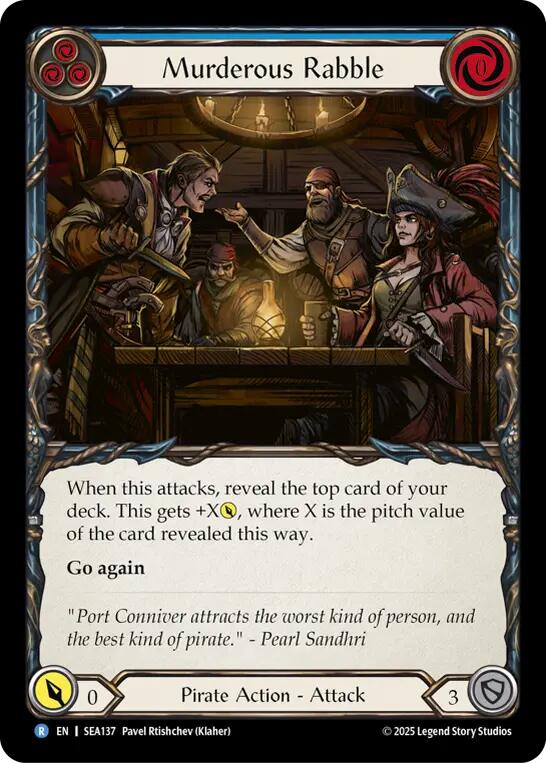 Murderous Rabble [SEA137] (High Seas)  Rainbow Foil