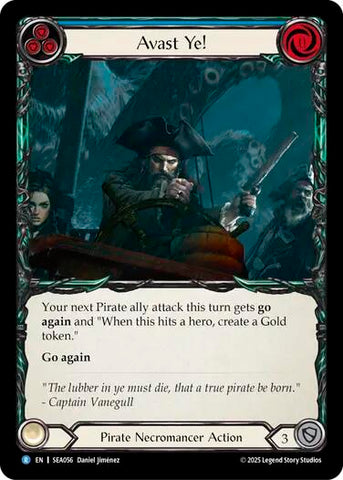 Avast Ye! [SEA056] (High Seas)  Rainbow Foil