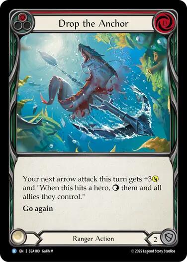 Drop the Anchor [SEA100] (High Seas)  Rainbow Foil