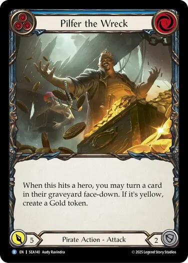 Pilfer the Wreck (Blue) [SEA140] (High Seas)