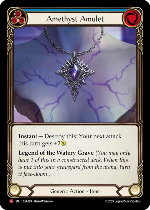 Amethyst Amulet [SEA189] (High Seas)