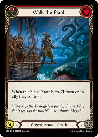 Walk the Plank (Red) [SEA235] (High Seas)