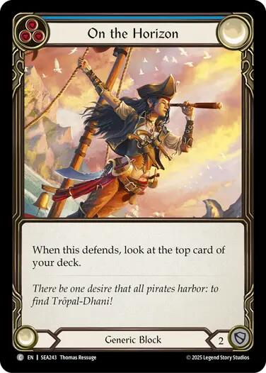 On the Horizon (Blue) [SEA243] (High Seas)