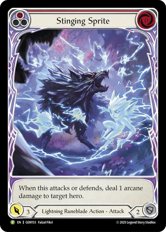 Stinging Sprite (Red) [GEM153] (GEM Pack 5)