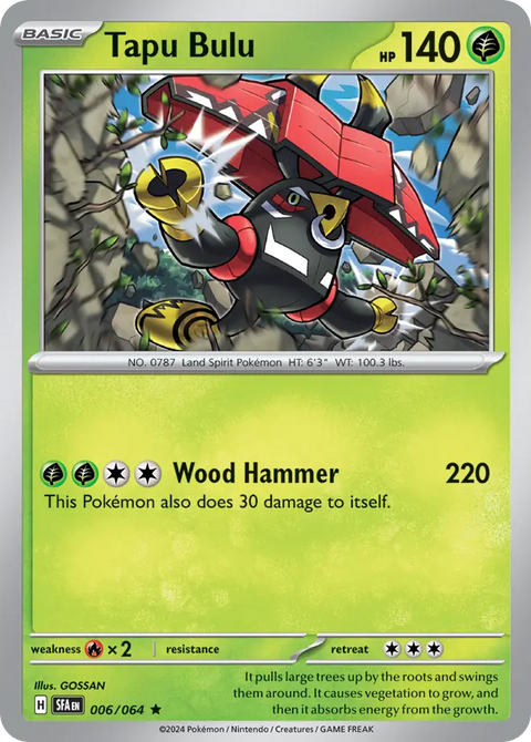 Tapu Bulu (006/064) [Scarlet & Violet: Shrouded Fable]