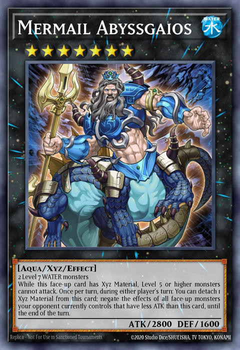 Mermail Abyssgaios [RA04-EN065] Prismatic Ultimate Rare