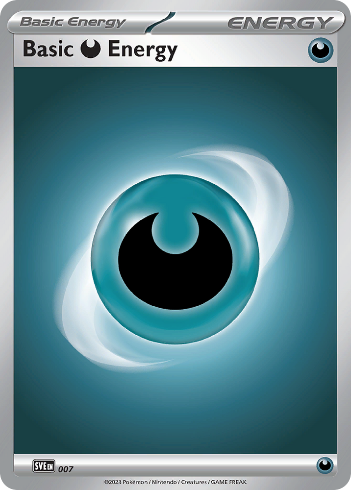 Basic Darkness Energy (007) [Scarlet & Violet: Shrouded Fable]
