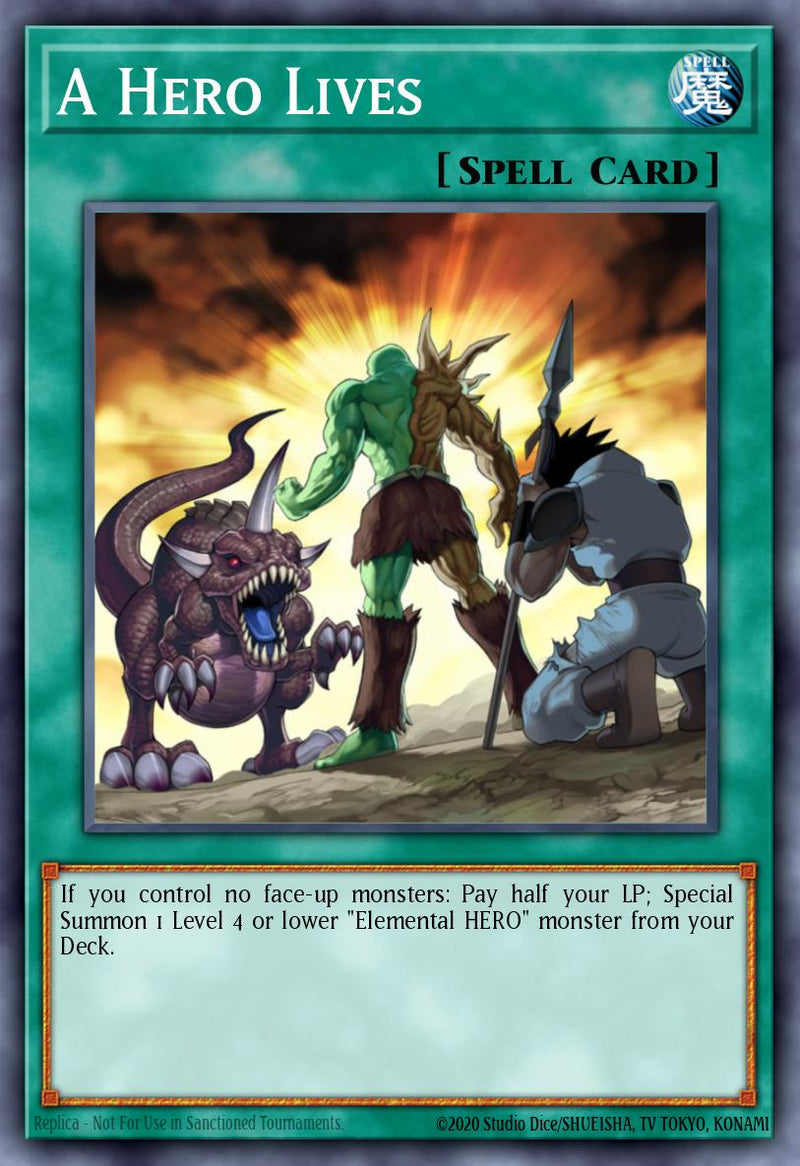 A Hero Lives [RA04-EN087] Super Rare