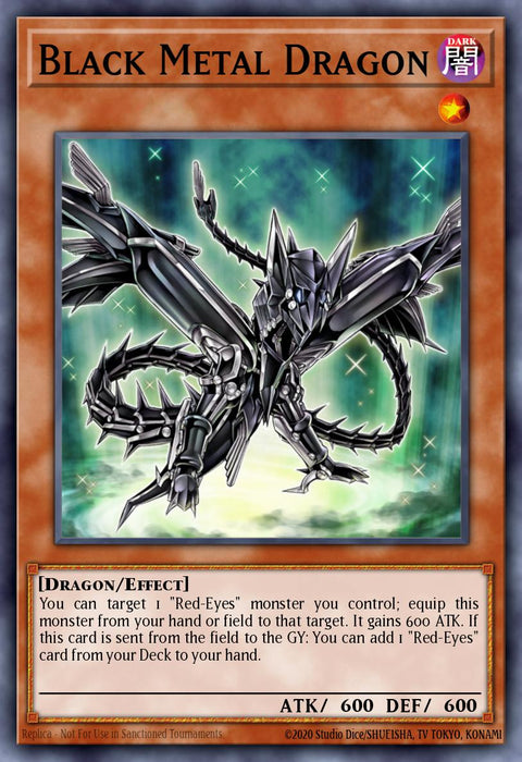 Black Metal Dragon [RA04-EN016] Prismatic Collector's Rare
