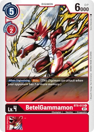 BetelGammamon [BT8-013] (Double Pack Set 02) [New Awakening]