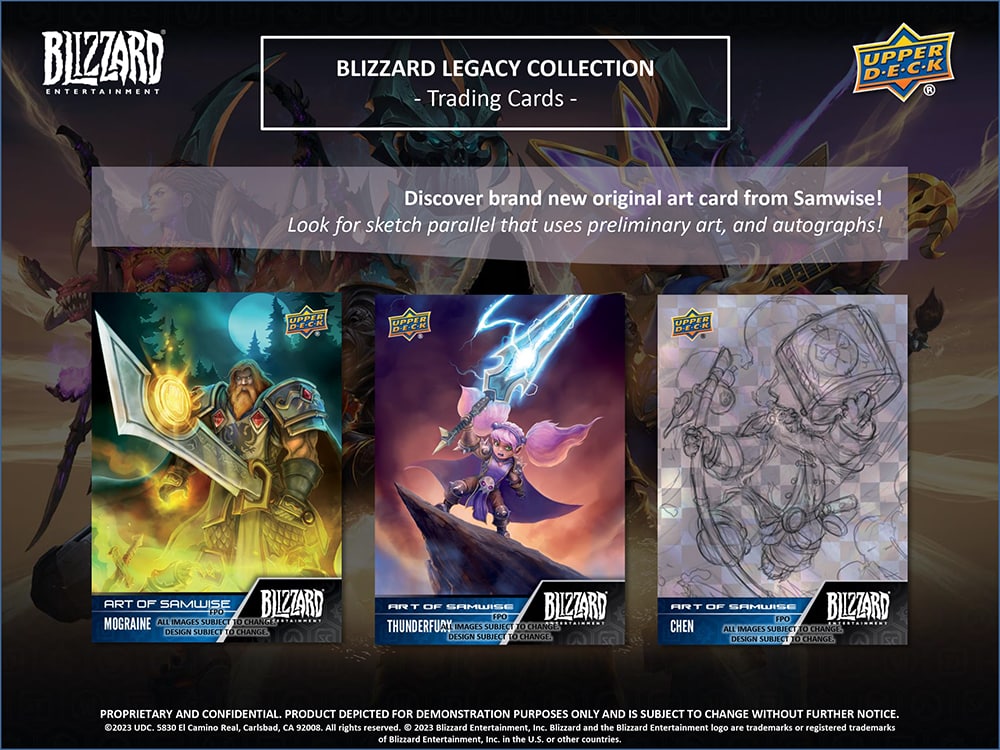 UPPER DECK BLIZZARD LEGACY COLLECTION HOBBY BOX