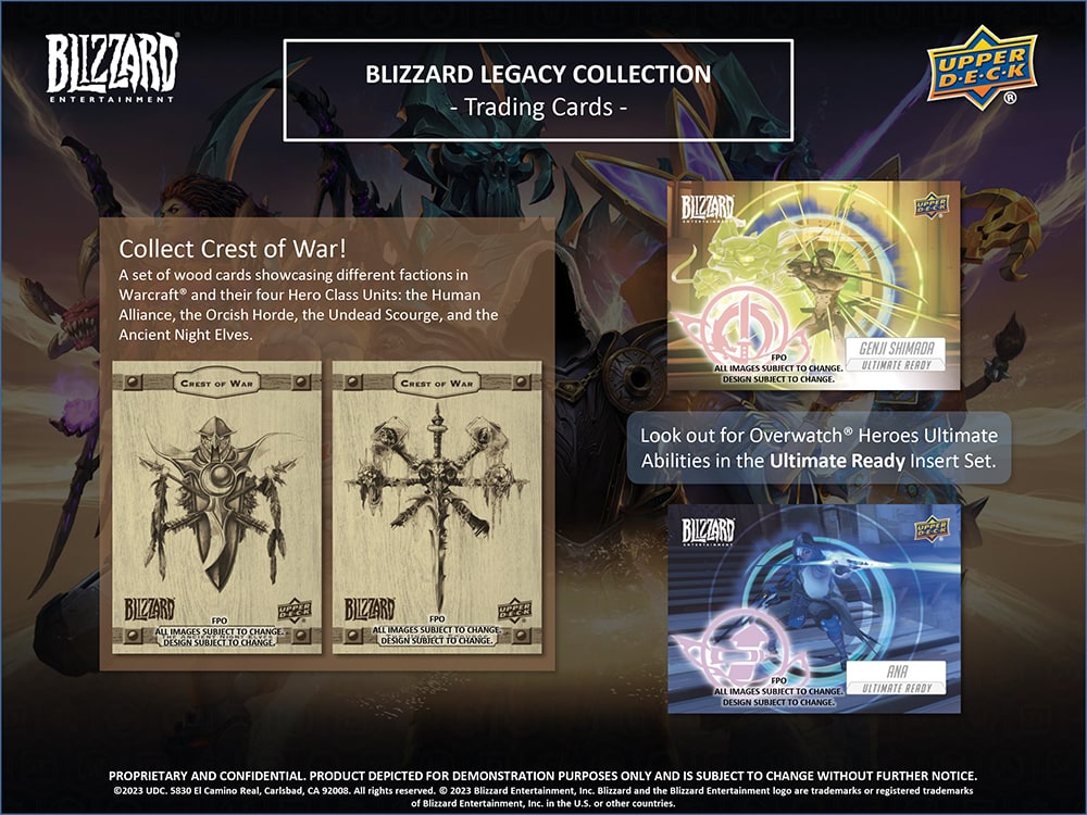 UPPER DECK BLIZZARD LEGACY COLLECTION HOBBY BOX