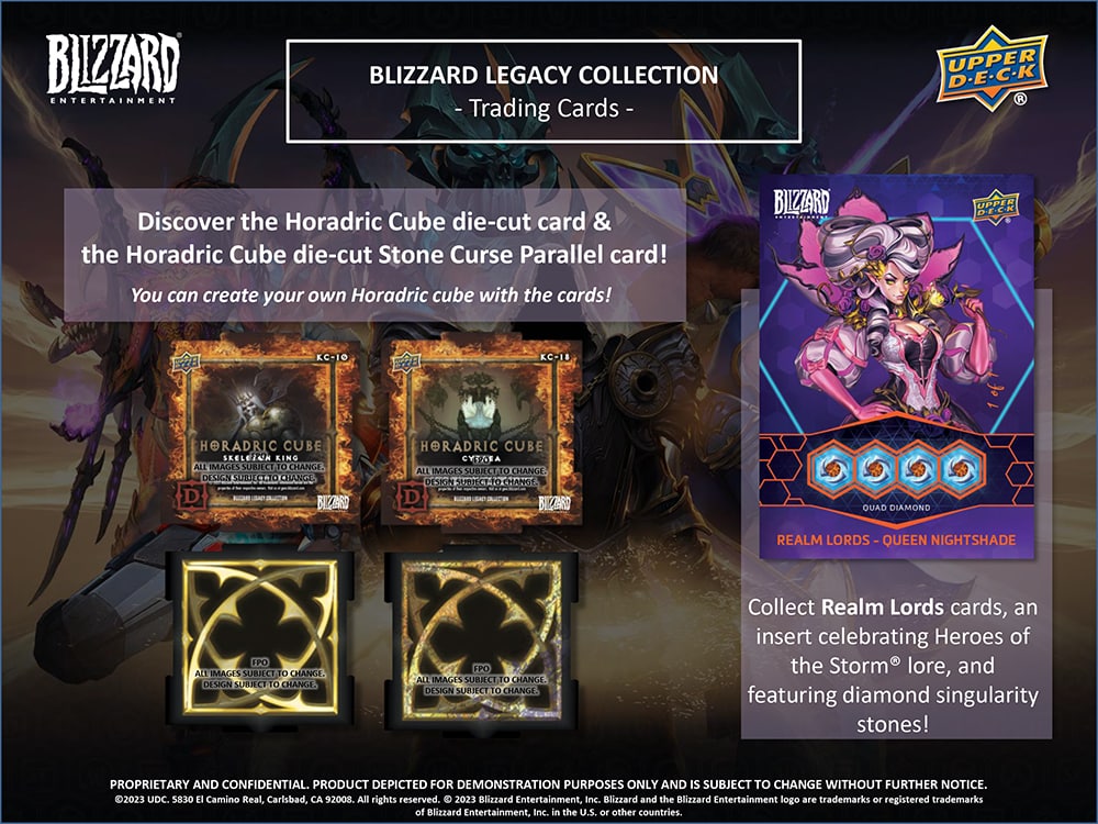 UPPER DECK BLIZZARD LEGACY COLLECTION HOBBY BOX
