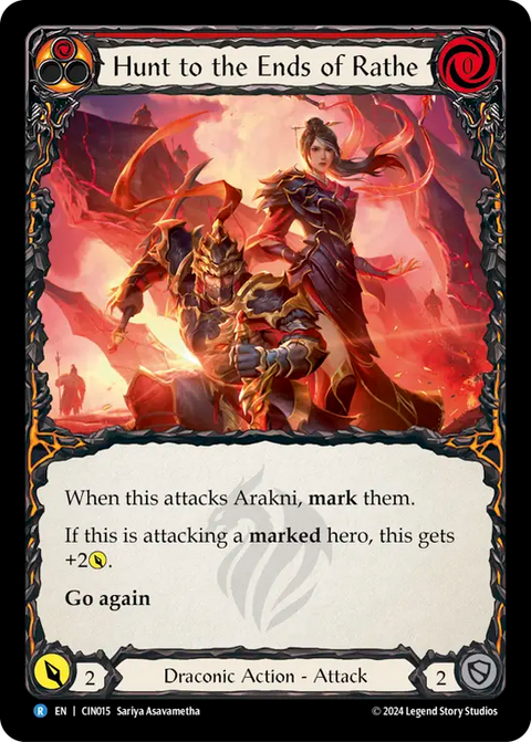 Hunt to the Ends of Rathe (Red) [CIN015] (The Hunted Cindra Blitz Deck)