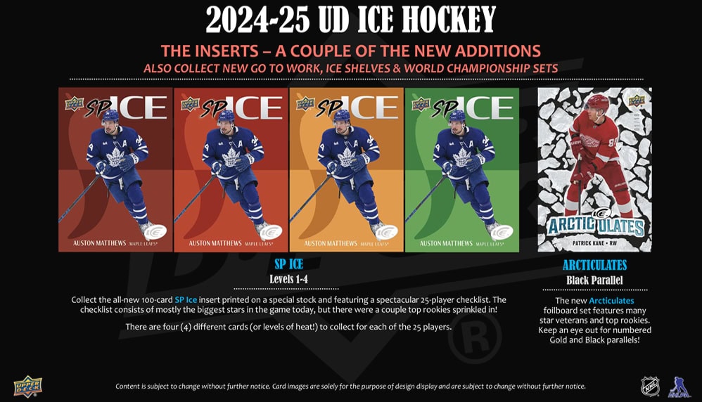 2024-25 UPPER DECK ICE HOCKEY HOBBY BOX