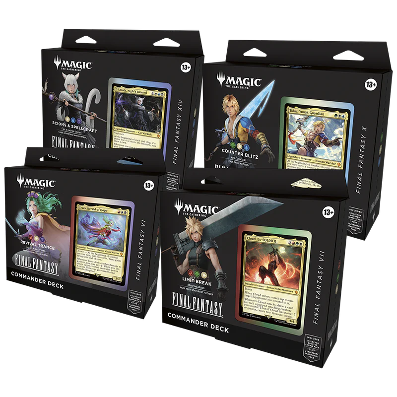 Universes Beyond: Final Fantasy - Commander Decks (Set of 4) (PRE-ORDER)