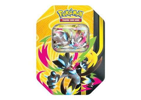 Pokemon Mega Forces Mega Zeraora Ex Tin