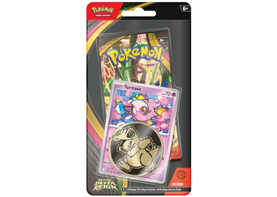 Pokemon Mega Evolution Delta Reign Spritzee Checklane Blister