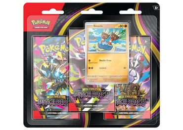 Pokémon - Mega Evolution - Pitch Black - 3-Pack Blister (Pre-Order)