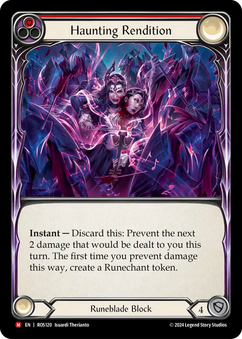 Haunting Rendition [ROS120] (Rosetta)  Rainbow Foil