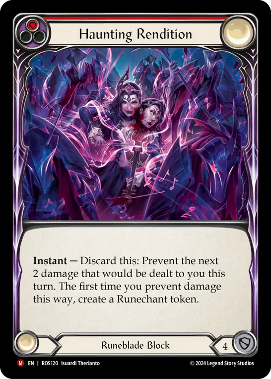 Haunting Rendition [ROS120] (Rosetta)  Rainbow Foil
