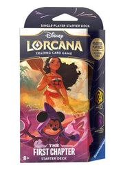 DISNEY LORCANA: THE FIRST CHAPTER - STARTER DECK (PRE-ORDER SEPT)